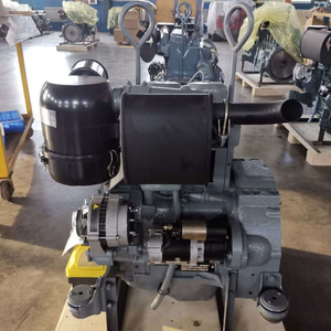 Compresseur d'air à 2 cylindres Kirloskar, broyeur à marteaux, <span class=keywords><strong>moteur</strong></span> diesel F2L912 20/<span class=keywords><strong>25</strong></span> <span class=keywords><strong>CV</strong></span> avec embrayage de boîte de vitesses PTO pour Deutz - Product Image 3