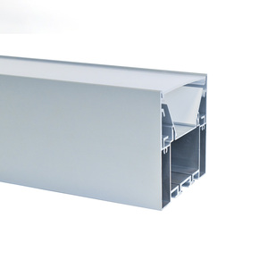 Profilé en aluminium pour bande <span class=keywords><strong>LED</strong></span> flexible de très grande taille, monté en suspension, profilé en aluminium pour bande <span class=keywords><strong>LED</strong></span> linéaire - Product Image 1