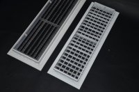 Sortie d'air Louverer à couche réglable avec tuyau d'échappement ShapeSmoke carré de filtre