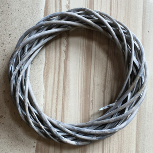 Guirnalda de mimbre Sauce Venta al por mayor Bases decorativas Artesanía Guirnalda de mimbre para Navidad - Product Image 3