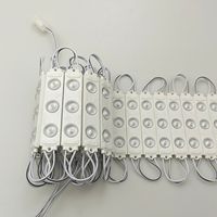 Module LED haute luminosité IP65 AC110V 220V 2835 SMD 3leds 98*20mm 2w rose rouge blanc Module lumière LED pour panneau d'affichage LED