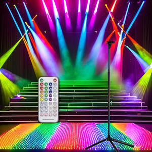2.4G WiFi LED lumières de scène nouvel éclairage de Tube RGBW sans fil Honda pour DJ fête de mariage programmable avec Base E27 de cote IP65 - Product Image 2