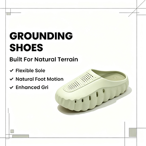 Chaussures en cuir véritable tendance 2026, séchage rapide, antidérapantes, semelle intermédiaire en caoutchouc, style marche, pantoufles à carreaux - Product Image 1