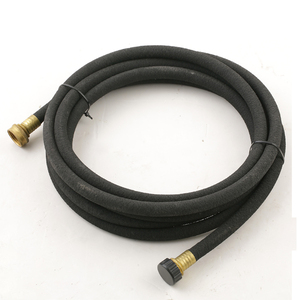 Factory Wholesale Hongchen Durable 1/2'' Garden Black Recycled Rubber Immersion <strong>Soaker</strong> <strong>Hose</strong> 2M Water-Saving 8 Bar Pressure - Product Image 1