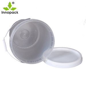 Cubo de agua para exteriores de almacenamiento doméstico de 5L, Cubo de pintura de plástico de Material PP con tapa para tambores, cubos y barriles - Product Image 5