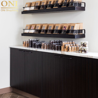 ONI Shopfitting Comptoir présentoir de barre de chocolat Magasin de chocolat Design OEM Vitrine murale de boulangerie Vitrine de bonbons