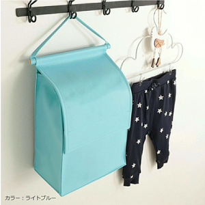 Sac de rangement mural personnalisé en cuir PU pour couches, sac de rangement pour couches de bébé, sac de rangement pour serviettes de style coréen frais et mignon - Product Image 3