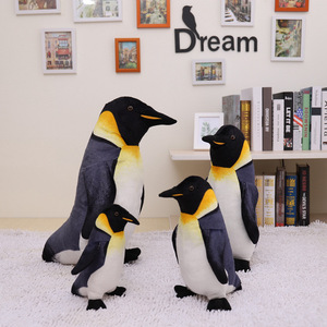 Peluche de Pingüino Emperador Realista, Adorable Muñeco de Peluche Relajante, Regalos de Cumpleaños y Accesorios para Sesiones de Fotos, Venta al por Mayor - Product Image 2