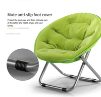Fauteuil lune adulte avec grand dossier, chaise longue pliante inclinable, canapé de plage et de loisirs, fauteuil de relaxation moderne pour la maison et la plage