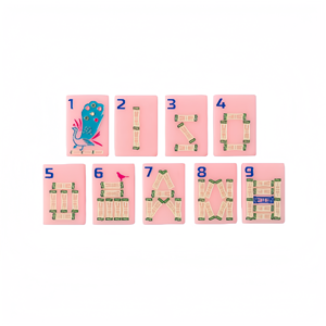 Nuevo Juego de Mahjong Americano Personalizado de Lujo, Portátil, Moderno, de Acrílico, con 160 Fichas Grabadas, 1.26*0.99*0.63 Pulgadas - Product Image 6