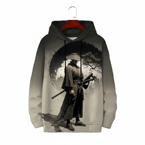 Sudadera con capucha extragrande de algodón 100% para hombre, personalizada al por mayor, de felpa, lisa, con hombros caídos, informal de invierno, bordada - Product Image 1