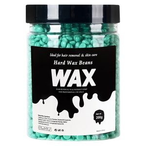 <span class=keywords><strong>Cera</strong></span> Depilatoria Profesional en Gránulos de Resina Mineral de 200g, Sin Papel, de Acción Rápida, con Miel - Product Image 4