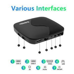 Boîtier TV intelligent 4K dernière génération avec Android 15 OS, lecteur multimédia en <span class=keywords><strong>streaming</strong></span> pour le divertissement à domicile - Product Image 3