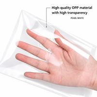 Bolsas Planas Transparentes de OPP con Logotipo Personalizado, Bolsas de Embalaje de Plástico con Parte Superior Abierta, con Grosor y Tamaño Personalizados