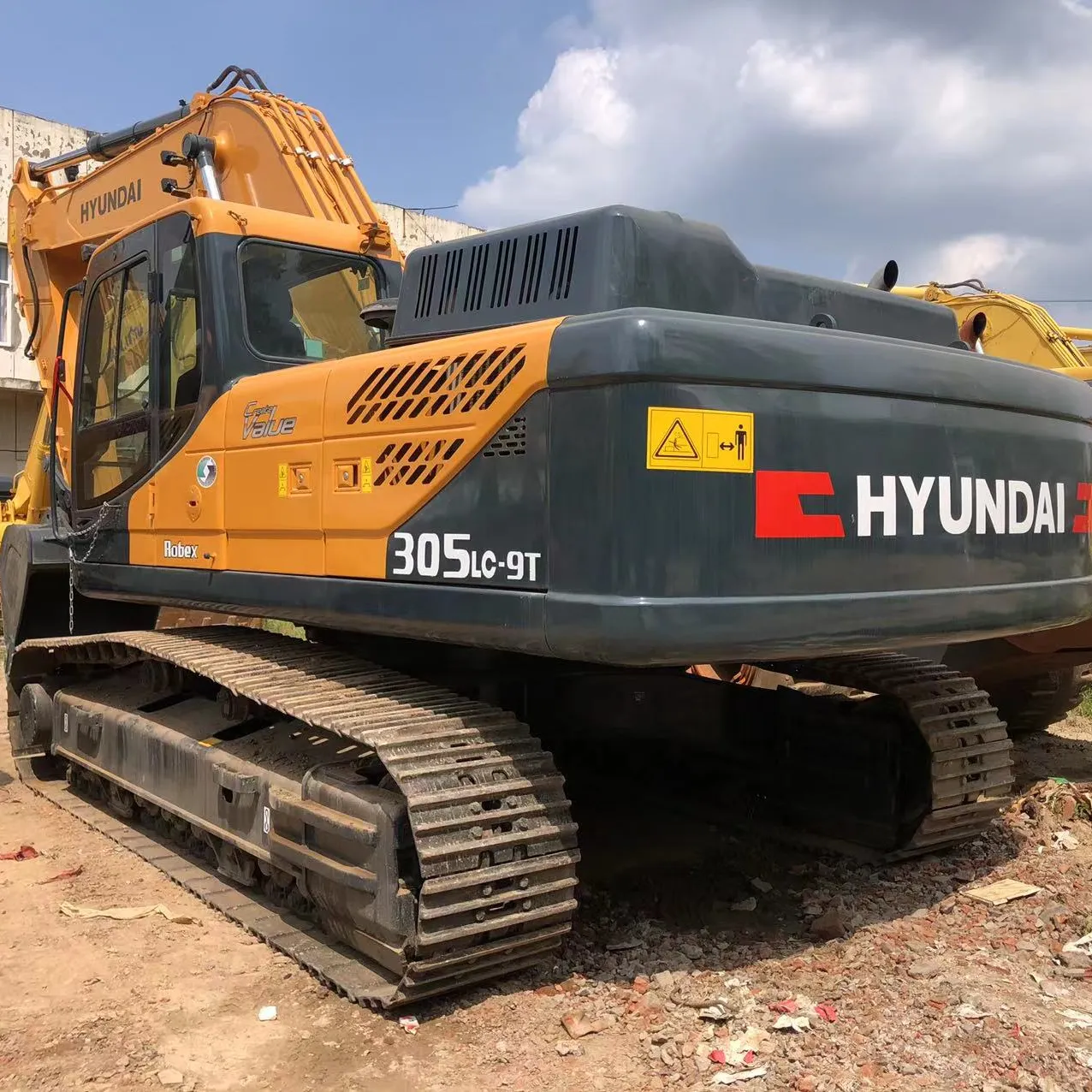 निर्माण मशीनरी Hyundai 30 टन खुदाई 305lc-9t 215 220 305 2019 मॉडल ह्युंदई ने खुदाई 305 क्रॉलर डिगर का इस्तेमाल किया