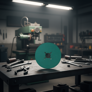 Disco de Fibra de Corindón 180x22 mm con Refrigerante Abrasivo para Pulir - Product Image 3