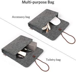 Funda protectora de fieltro para portátil, bolsa de lujo para <span class=keywords><strong>Macbook</strong></span> de 16, 11, 12, 13 y 15 pulgadas - Product Image 5