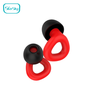 Bouchons <span class=keywords><strong>d</strong></span>'oreilles <span class=keywords><strong>anti</strong></span>-bruit en silicone réutilisables et étanches à sécurité intrinsèque pour dormir et nager avec protection auditive à réduction du bruit - Product Image 1