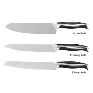 <span class=keywords><strong>Cuchillos</strong></span> de Chef forjados de 8 pulgadas ecológicos profesionales más vendidos de acero inoxidable con mango de plástico <span class=keywords><strong>para</strong></span> frutas, verduras, <span class=keywords><strong>carne</strong></span> - Product Image 4