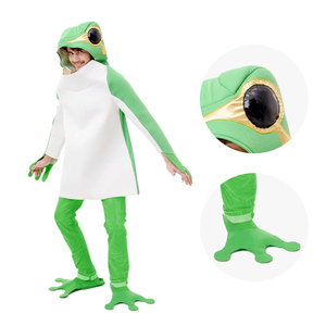 Option de commande en gros Costume gonflable grenouille verte certifié ASTM <span class=keywords><strong>pour</strong></span> les grossistes en fournitures de fête aux États-Unis - Product Image 3