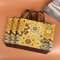 Sac fourre-tout réutilisable en non-tissé avec logo personnalisé, sac de shopping promotionnel personnalisable, 100% écologique, 70GSM