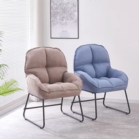 Sillón Individual Moderno y Minimalista para Sala de Estar, Cómodo, Suave y Multifuncional, para Uso en Villas y Hospitales