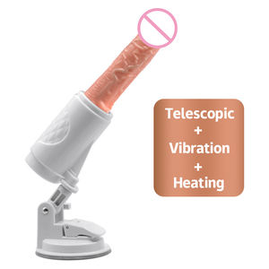 Masturbations-Sexmaschine für Frauen Lesbische Sexspielzeuge, Riesiger Penis-Dildo-Automat mit Automatischer Heizung und Teleskopfunktion - Product Image 5