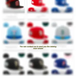 멘스 뉴 빈티지 핏 모자 도매 시대 핏 모자 스냅 백 캡 오리지널 59 커스텀 자수 로고 50