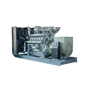 1800kw water cooling three phase with Perkins engine 4016-61TRG3 2250kva container silent canopy diesel generator