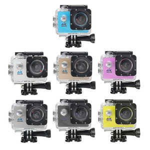 Caméra d'action 4K Ultra HD étanche jusqu'à 30m avec Wi-Fi, fixation pour casque, mini caméra sport pour enregistrement de plongée - Product Image 4