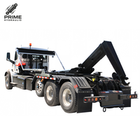Système de levage hydraulique personnalisé pour camion benne basculante, hauteur de crochet réglable, chargeur de conteneurs, équipement de recyclage municipal
