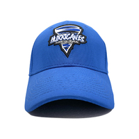 Casquette de baseball noire avec logo brodé en 3D et écusson personnalisés pour activités sportives