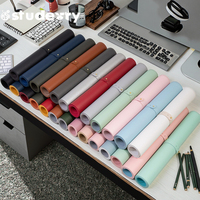 Tapis de bureau imperméable pour ordinateur, tapis de bureau en cuir pour clavier et souris, protection de bureau pour le bureau et la maison
