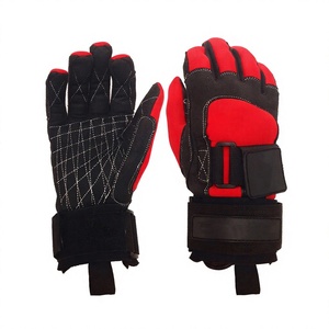 Gants de ski d'hiver pour hommes de qualité supérieure, imperméables, thermiques, coupe-vent, compatibles avec les écrans tactiles, à doigts séparés, avec poignet réglable - Product Image 4