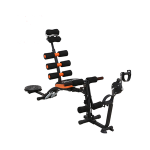 Paquete de seis ajustables <span class=keywords><strong>Abdomen</strong></span> Máquina de fitness unisex Pedal duradero Equipo de gimnasio Cuidado multifuncional <span class=keywords><strong>Banco</strong></span> de ejercicios y estante - Product Image 5