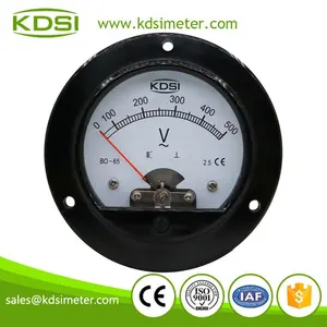 Ac Panel Meter KDSI Round BO-65 AC500V Analog Panel Voltmeter Meter Measuring Instrument