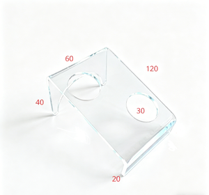 Soporte de exhibición de acrílico para copas, soporte transparente para productos cilíndricos pequeños para adultos - Product Image 2