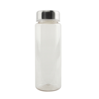 Bouteille d'eau pour boisson protéinée sans BPA de 16 oz avec couvercle en métal, boisson lactée, shaker en plastique transparent de 500 ml
