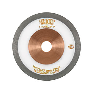 Tyrolit Startec Disco abrasivo de CBN, forma 1V1, para moler acero de alta velocidad, 125 mm - Product Image 1
