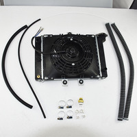 Radiador CB200 CB250 250CC para la Mayoría de los ATV Chinos para Adultos 200CC 250CC BASHAN LONCIN ZONGSHEN LIFAN Motor Refrigerado por Agua