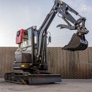 Компактный мини-экскаватор из Китая, сертифицированный по стандарту Euro 5, 1 тонна, для сельскохозяйственных работ - Product Image 1