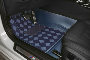 Juego de Alfombrillas de Coche de 3 Piezas para Audi A6, Estilo Deportivo de Lujo, para Todas las Estaciones, 10 mm de Grosor, Material de Nailon PP PET - Product Image 2