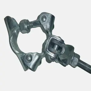 48.3*48.3mm Scaffolding Pipe Clamp Pressed Drop Forged Scaffolding Double Swivel Coupler