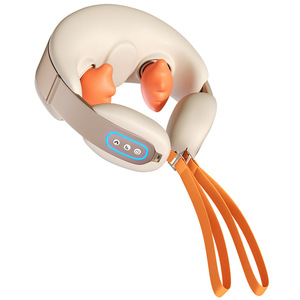 U-Shaped Neck Massager With <b>Heating</b> And Kneading Function <b>USB</b> Rechargeable For Neck And Shoulder Relief - Product Image 1