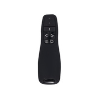 Presentador PPT Inalámbrico RF USB de 2.4Ghz con Láser Rojo, Lápiz para Pasar Páginas, Control Remoto con Puntero 2.4G