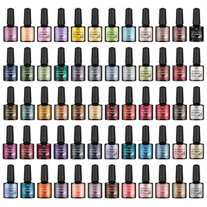 Conjunto de esmaltes de <span class=keywords><strong>uñas</strong></span> de Gel Uv, Set de esmaltes de <span class=keywords><strong>uñas</strong></span> de Gel con etiqueta privada vegana, 7,5 ml, caja de regalo para el hogar, esmalte de <span class=keywords><strong>uñas</strong></span> con capa Base superior - Product Image 4