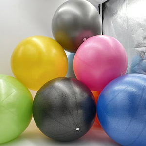 Giữa đầu gối cho vật lý trị liệu Mini tập thể dục Bóng Yoga tập luyện 25cm 9 inch Pilates bóng sức mạnh cốt lõi và hỗ trợ trở lại - Product Image 4