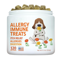PetViva - Golosinas Inmunitarias para Perros, Alivio de Picazón, Alergias, Digestión, 120 Masticables Blandos, Venta al Por Mayor, OEM
