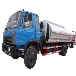 DONGFENG harga pabrik truk tangki Bitumen aspal 8T 4x2 RHD penyemprot emulsi Bitumen 10T 8m3