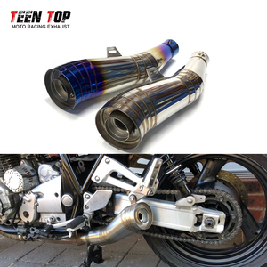 Teeptop <span class=keywords><strong>Silencieux</strong></span> d'échappement en acier inoxydable avec DB Killer pour Yamaha R1 MT09 <span class=keywords><strong>MT07</strong></span> <span class=keywords><strong>Silencieux</strong></span> d'échappement de moto universel - Product Image 2